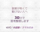 副業が怖くて止まっている人、30分本音で整理します 副業が怖くて動けない人の思考整理 イメージ1
