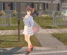 Vroid等を使用し全身の3Dモデリングします VtuberさんやVRC用に！ イメージ3