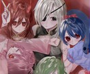 透明感一枚絵をお届けします うるちゅるかわいい！挿絵やゲーム用などに最適！◎ イメージ4