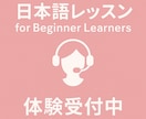 日本語会話レッスンします｜やさしく安心して話せます 日本語で話す練習、ゆっくり始めませんか？ イメージ3