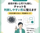 返信が遅い上司：チャット“設計”を一緒に整えます 【Aプラン（ライト）：上司を動かすチャット設計：添削＋メモ】 イメージ1