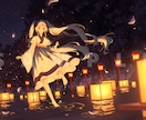 企業実績あり・空気感のある1枚絵を制作いたします オリジナル楽曲や歌ってみた、キービジュアルなど承ります イメージ4