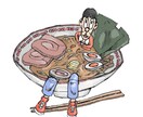 何処かジワジワくるイラストをお売りします 何処かジワジワくるイラストを作成 イメージ1