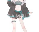 目を引くIRIAM立ち絵描きます ぱちくり！動くともっと可愛い立ち絵 イメージ4