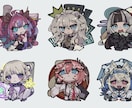 ちょっぴりダークな色味のイラストお描きします アイコン、壁紙、サムネなど、ご自由にどうぞ！ イメージ1