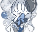 SNS用のアイコンイラストを作成いたします ゆるふわ・幻想系でアイコン、イラストを描かせて頂きます イメージ2