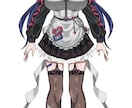 SNS・配信用イラストを制作します ゴシック・かっこかわいいキャラクターが得意です！ イメージ3