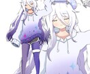 ふんわりとした透明感のあるイラストを描きます アイコン・サムネイル・ヘッダー用に！ イメージ5