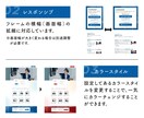 Figmaのホームページテンプレートを販売します ☆デザインやコーディングの練習用に ☆商用利用もOK（5） イメージ3