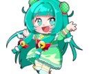 色彩が美しいSDミニキャライラスト制作しますます グッズ制作・VTuber・企業案件もお気軽にご相談ください！ イメージ5