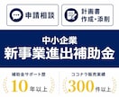 中小企業新事業進出補助金の申請をサポートします 第2回、お客様が採択されました。 イメージ1