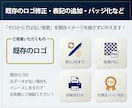 既存ロゴ修正・表記追加などカスタマイズ制作します 代理店バッジ／認定ロゴ／肩書き付きロゴなどつくります イメージ2