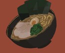 似顔絵、愛犬描きます 手描き感マシマシの似顔絵、食べ物のみも対応可能 イメージ3
