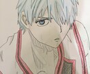 アニメ・キャラクターの絵を描きます 部屋に飾るなど自由に使えます。 イメージ1