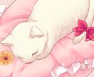 可愛い系アイコンイラスト描きます 女の子も男の子も猫ちゃんも動物もかきます～♪ イメージ1