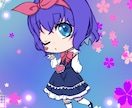 VTuber向けミニキャライラスト制作します VTuber向けのかわいいミニキャラ制作◎ イメージ5