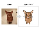 あなたのペットをアイコンに！イラスト描きます ゆるくてやさしいタッチで仕上げます♪ イメージ2