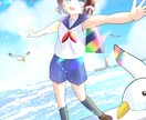 ご指定のイラストを描きます 10代の男女・デフォルメ・ミニ動物が得意です イメージ6
