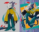 人外キャラの立ち絵、動画素材、キャラデザ描きます 商用利用、歌ってみた動画利用、サムネイルなどに イメージ3