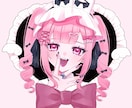 SNSアイコン、グッズ、MV等の1枚絵制作します グッズ、動画映えのイラスト制作します！ イメージ2