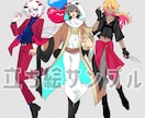 立ち絵描きます 納品早め！ポップでかわいい絵柄のイラストを描きます！ イメージ5