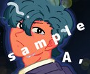 男の子を描きます 貴方だけのレトロ風の男の子を描きます イメージ1