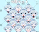 商用利用可！かわいいミニキャライラスト制作します 表情差分セットあり！キャラデザもできます！ イメージ5