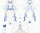 複数提案!ヒアリング重視で衣装&立ち絵を描きます こだわりを最高に可愛く!納得いくまで寄り添います(*^-^ イメージ8