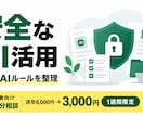 社内の生成AI利用ルールを整理します 情報漏えい・著作権の注意点を60分で整理します イメージ2