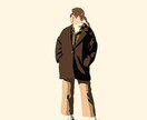 ちょっとリアルだけどいい感じの人物画描きます アイコンや待ち受け、ヘッダーなどに映えそうないい感じの。 イメージ3