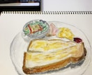 カフェ等のメニューの挿絵描きます 飲食店のメニューの挿絵、看板等描きます！！ イメージ8