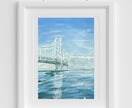 アナログでペットや風景のイラストを描きます あなたの想い出の写真を絵にして残しませんか？ イメージ4