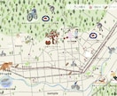 可愛い手描きイラストMAPを作成致します 集客につながる賑わいのある可愛い手描きMAPはいかがですか？ イメージ3