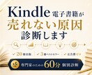 ベストセラー著者がKindle本を徹底診断します 60分ビデオチャットで売れない原因と改善策を提案 イメージ1