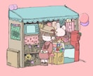 ゆるいイラストを制作します 商用利用〇 どのようなポーズにも対応しています！ イメージ7
