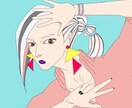 Twitter等のSNS用のアイコンを描きます 絵が苦手な人の代わりに、あなたの思いを表現します。 イメージ2