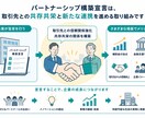 5名限定！パートナーシップ構築宣言のサポートします ココナラ出品記念価格！ヒアリングから対応。最短1週間で納品！ イメージ2