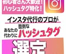 インスタのハッシュタグ選定10個手伝います あなたの代わりにインスタ代行マスターがサクッと選定します イメージ1