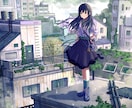 背景、キャラクター+背景の一枚絵の作成承ります ストーリー、世界観等を表現するのが得意です。 イメージ5