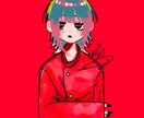 アイコン・イラスト女の子可愛く描きます 私の得意なミステリアスな感じで可愛い女の子を描きます！ イメージ5