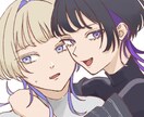 パッと目を引くアニメ系イラスト描きます SNSアイコンから動画用立ち絵まで対応◎ イメージ4