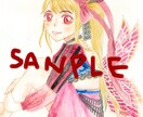 リクエストに応じて手書き女の子イラストを描きます 自分へのプレゼントやアイコンにお使いください♪ イメージ1