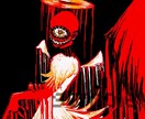 世界観際立つ狂気ダーク系イラスト描きます 周りと被らない、個性が光るSNSアイコン描きます イメージ2