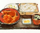 雑誌、ウェブ、メニューに載せる食べ物を描きます 飲食店のメニュー、レシピ、カードに載せる手描き風イラスト イメージ3