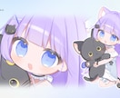 かわいいちびキャライラスト制作します グッズや活動用イラストにおすすめです！ イメージ4