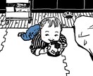 シンプルな線画イラスト（似顔絵）を描きます 思い出の瞬間を印象に残るイラストに✨ イメージ7