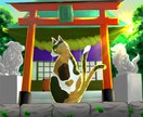 独特の絵柄でイラスト作成します イラスト・キャラクター・独特の画風、世界観で表現。 イメージ3