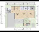 柔らかいタッチで間取り図を手書きで作成します 無機質な図面に魅力をプラス‪！ イメージ2