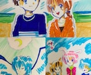 手描きの温かいイラスト　お描きします デジタルにはない、手描きの温かみのあるイラストをお届けします イメージ5