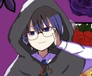 アイコンサイズの人物イラストを制作します あなたのコテキャや、イメージがアイコンになる。 イメージ1